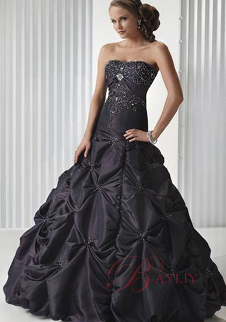 black prom dress	